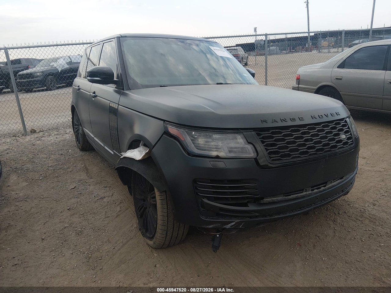 SALGS2RE1KA****** · 2019 LAND ROVER RANGE ROVER 5.0L V8 SUPERCHARGED