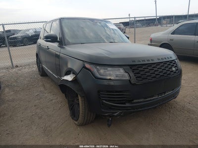 SALGS2RE1KA****** · 2019 LAND ROVER RANGE ROVER 5.0L V8 SUPERCHARGED