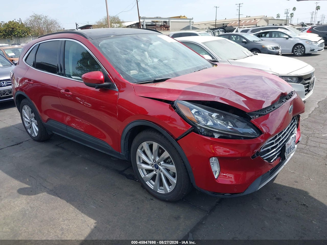 2022 FORD ESCAPE TITANIUM HYBRID