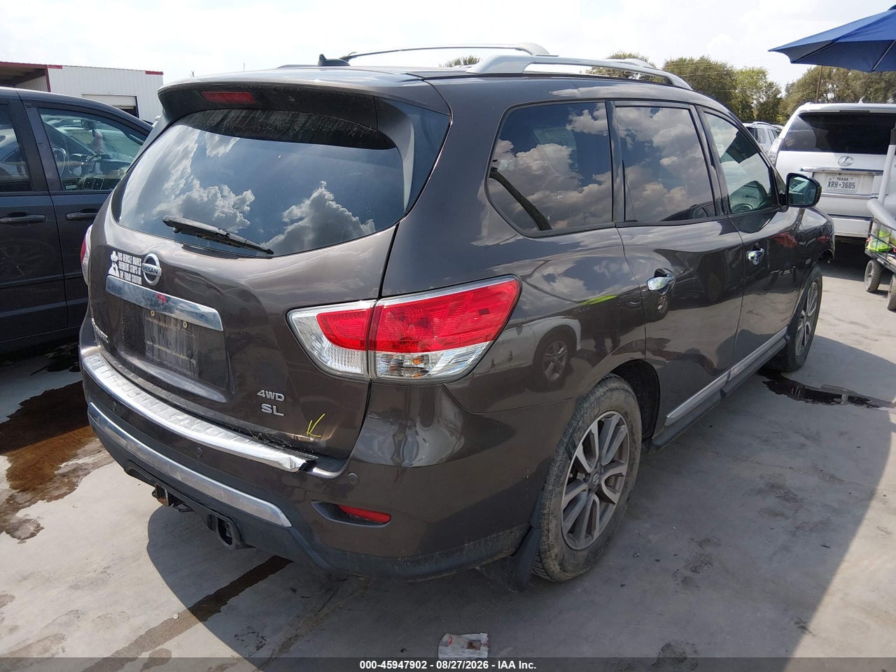 2015 NISSAN PATHFINDER SL · 4/8