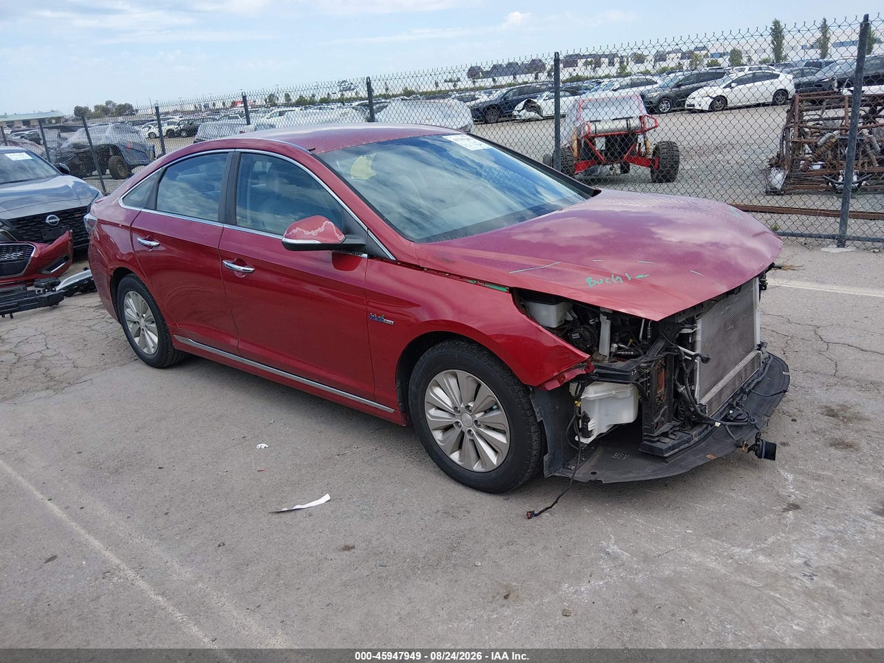 KMHE24L11GA****** · 2016 HYUNDAI SONATA HYBRID SE