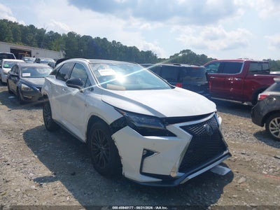 2T2BZMCAXHC****** · 2017 LEXUS RX 350 F SPORT