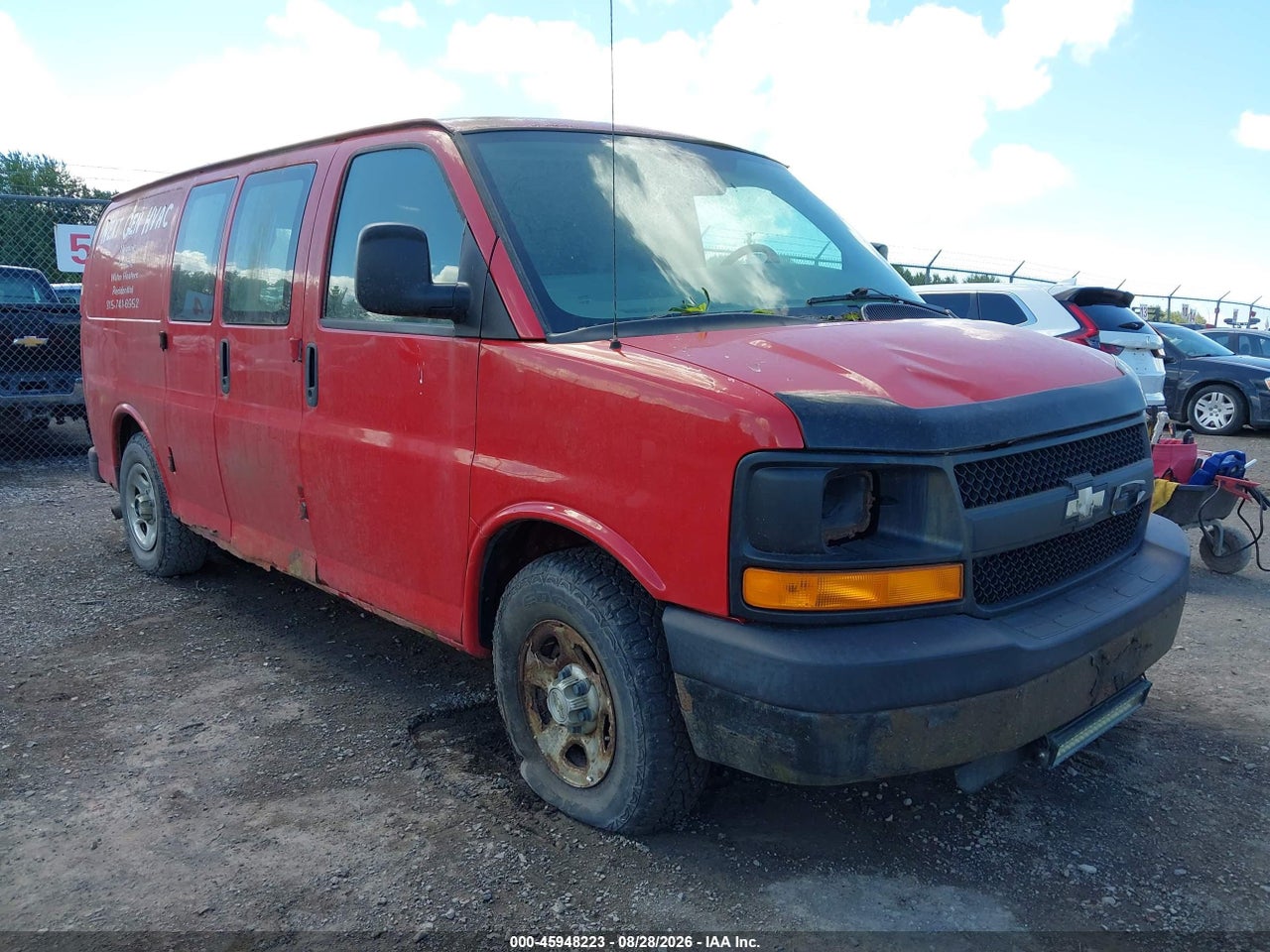 2008 CHEVROLET EXPRESS WORK VAN