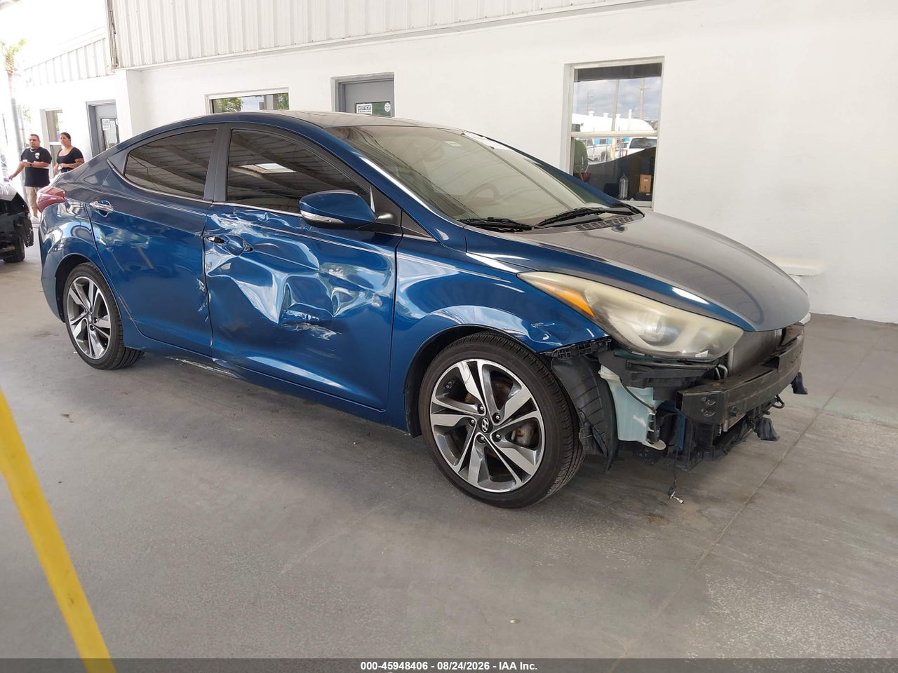 KMHDH4AE6EU****** · 2014 HYUNDAI ELANTRA LIMITED