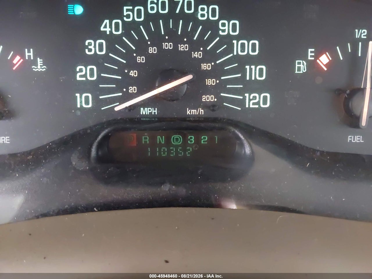 2G4WS52J521****** · 2002 BUICK CENTURY CUSTOM · 7/11