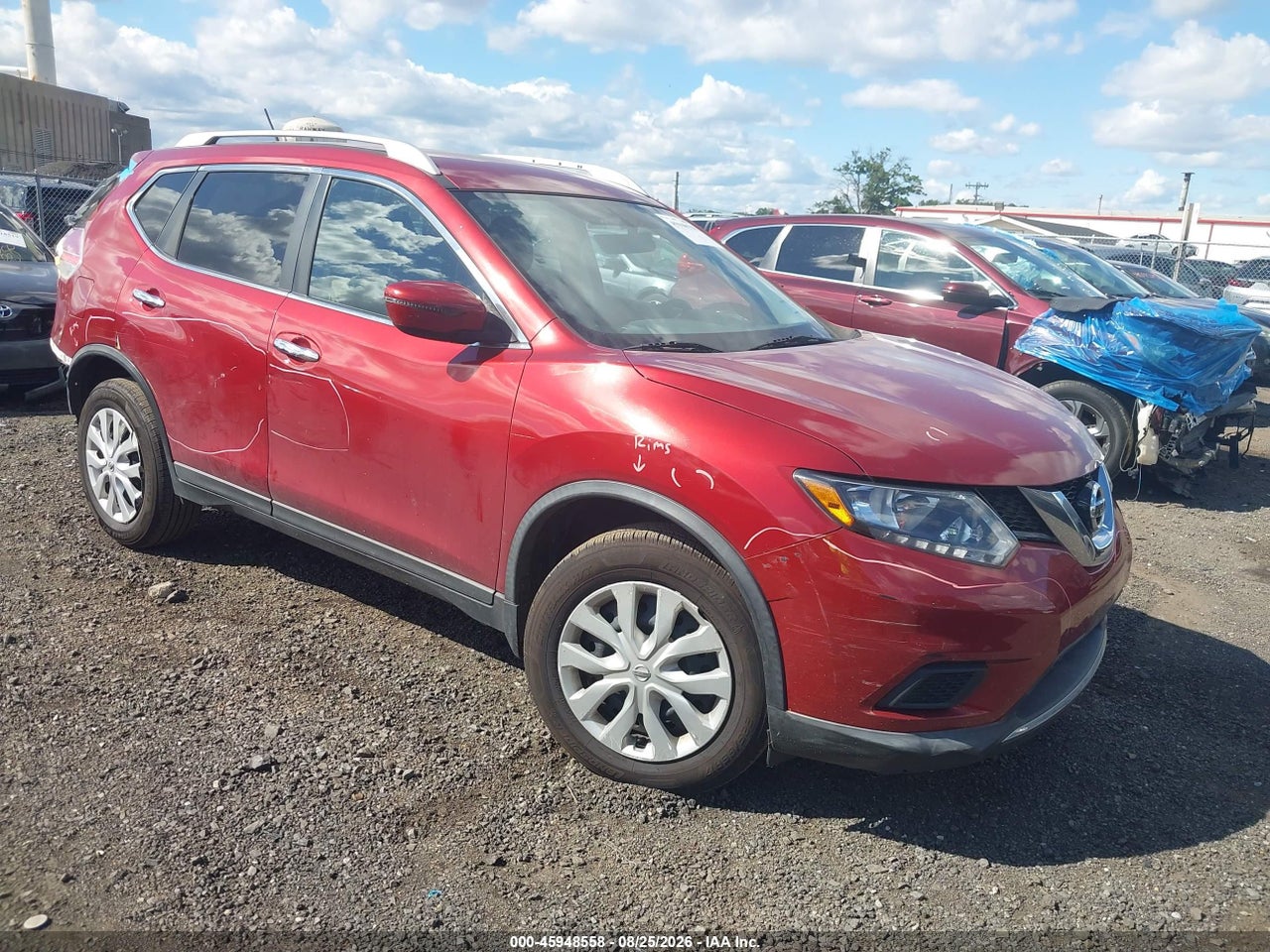 KNMAT2MV9GP****** · 2016 NISSAN ROGUE S