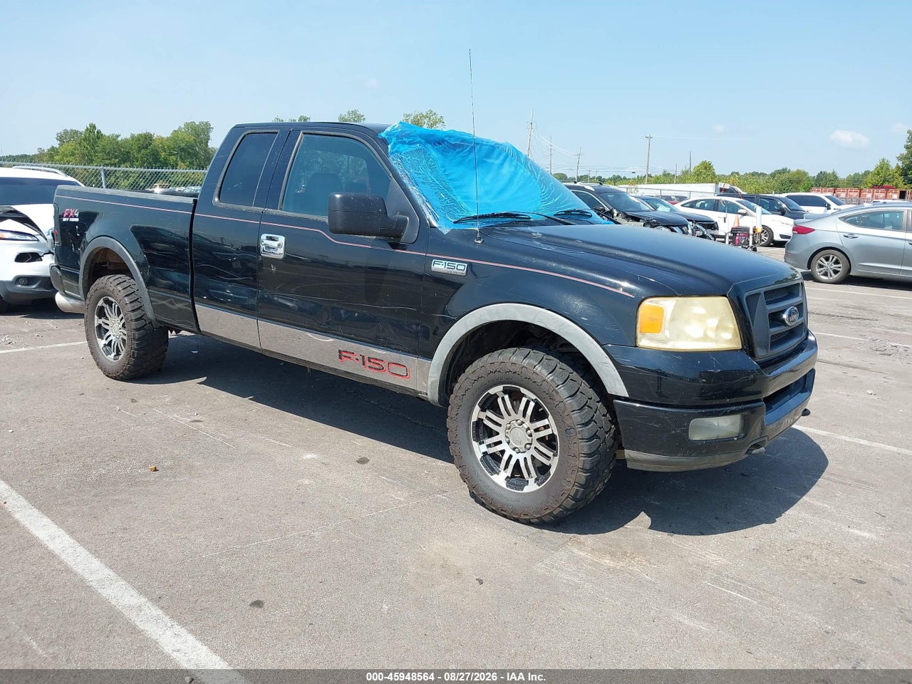 1FTPX14554N****** · 2004 FORD F-150 FX4/LARIAT/XL/XLT