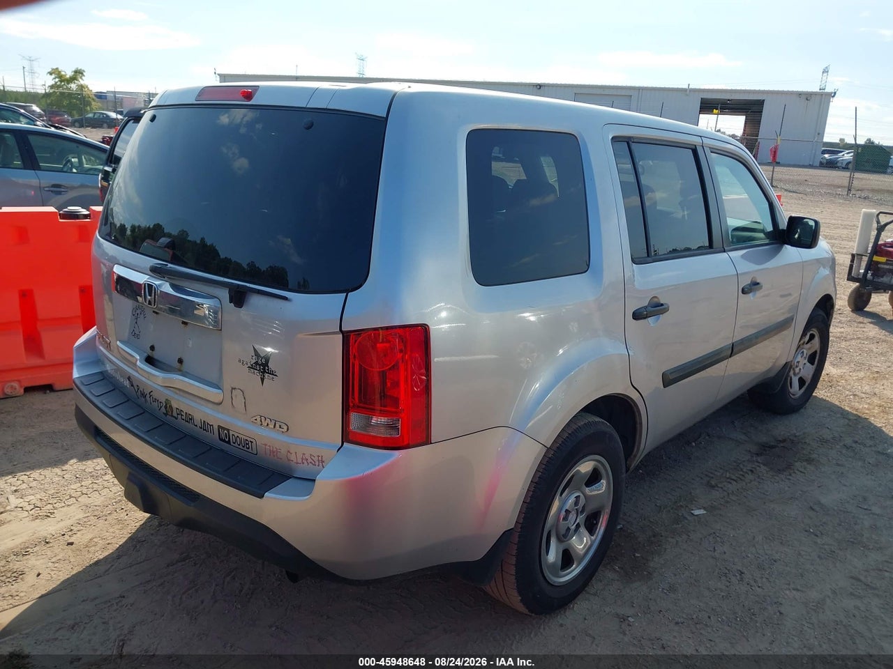 2012 HONDA PILOT LX · 4/11