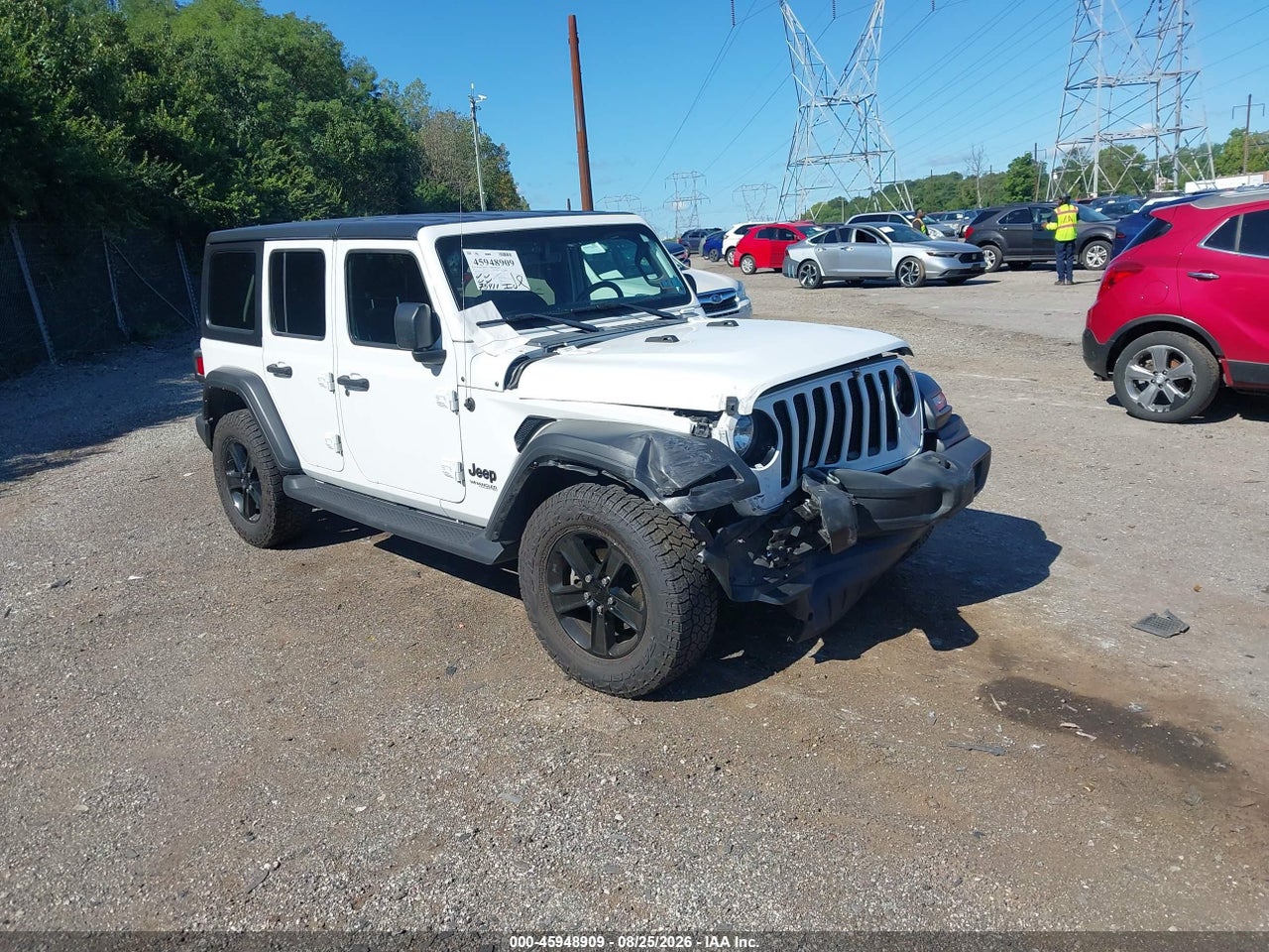 1C4HJXDG5NW****** · 2022 JEEP WRANGLER UNLIMITED SPORT ALTITUDE 4X4
