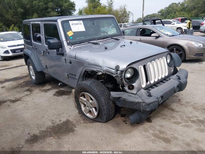 1C4BJWDG4GL****** · 2016 JEEP WRANGLER UNLIMITED SPORT