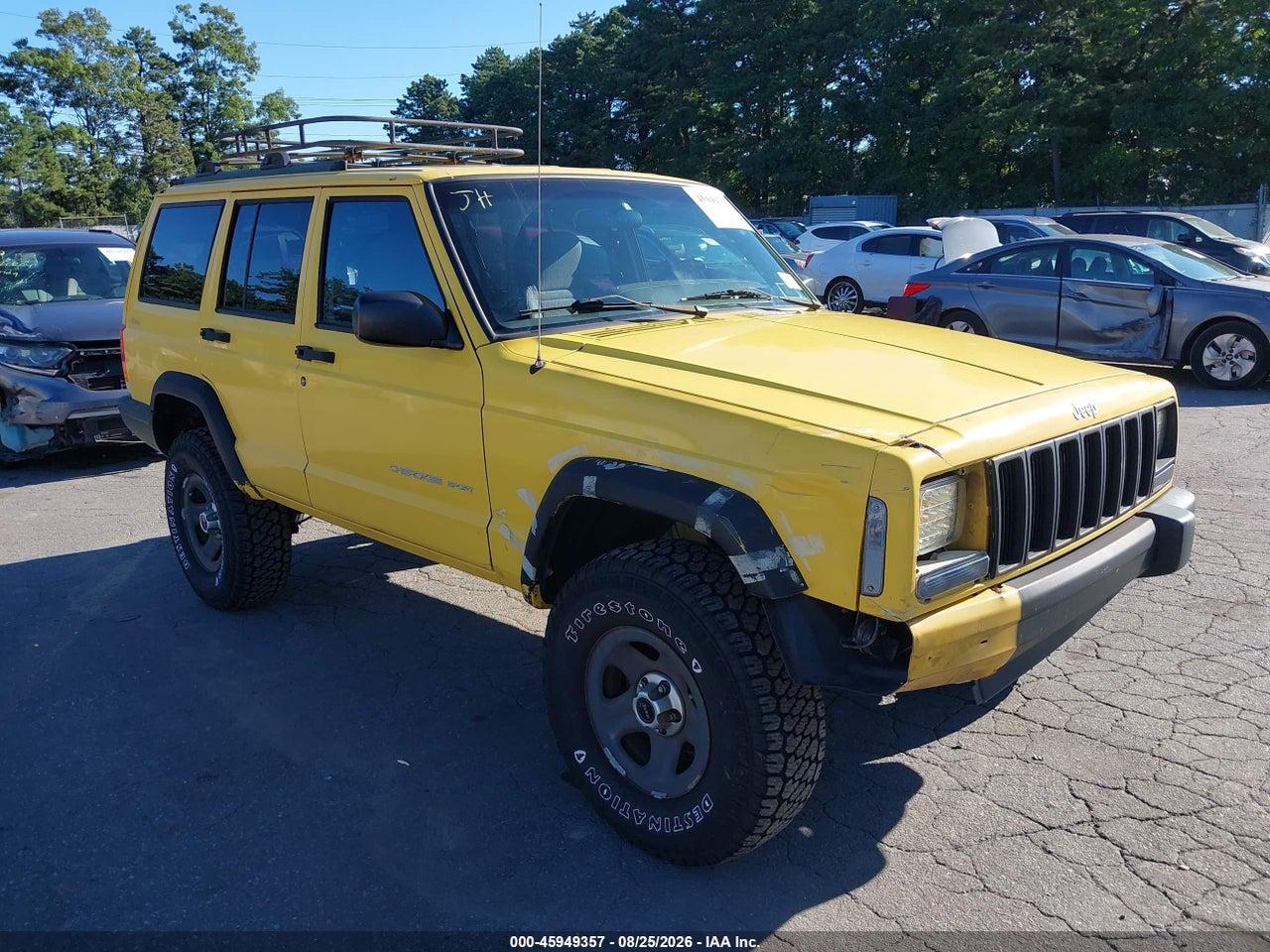 2001 JEEP CHEROKEE SPORT