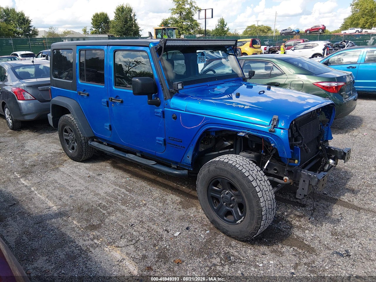 1C4BJWDG8GL****** · 2016 JEEP WRANGLER UNLIMITED SPORT