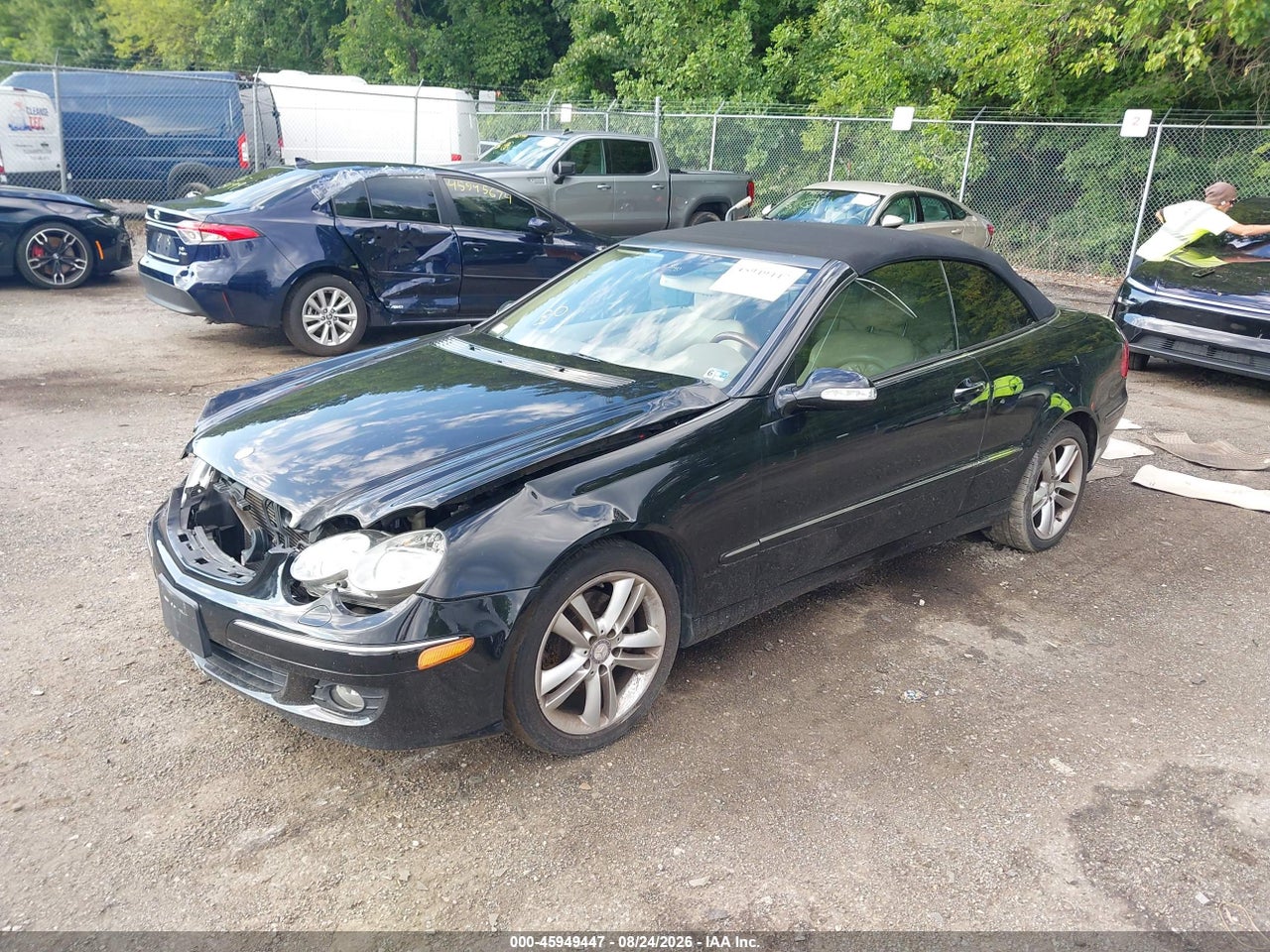 2008 MERCEDES-BENZ CLK 350 · 2/11