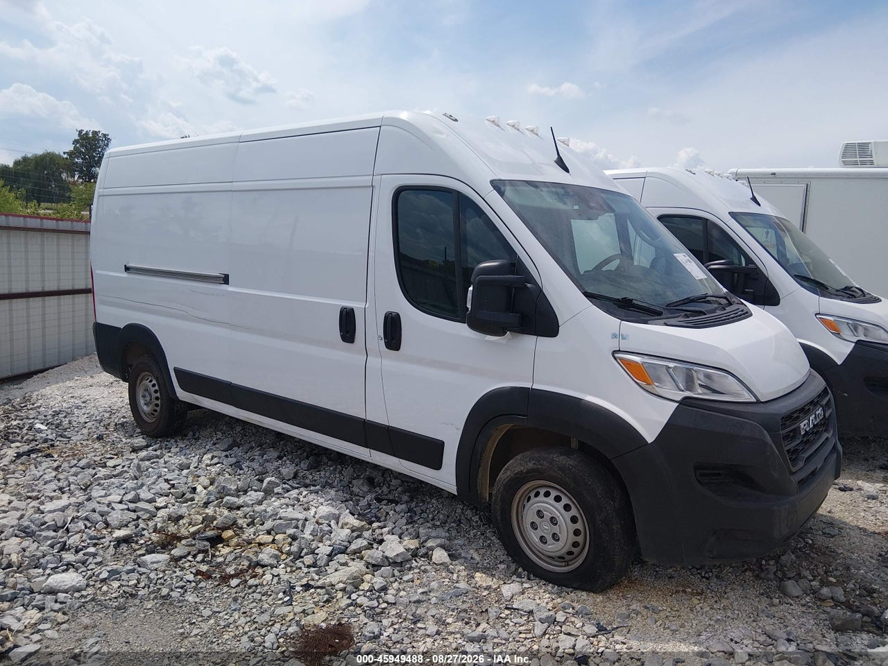 3C6LRVDG7PE****** · 2023 RAM PROMASTER 2500 HIGH ROOF 159 WB