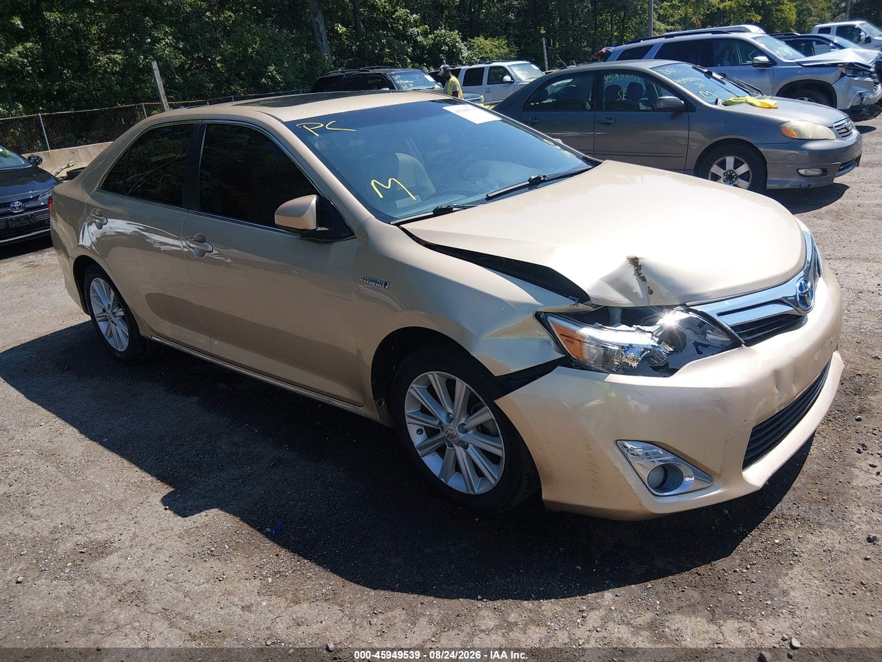 4T1BD1FK6CU****** · 2012 TOYOTA CAMRY HYBRID XLE