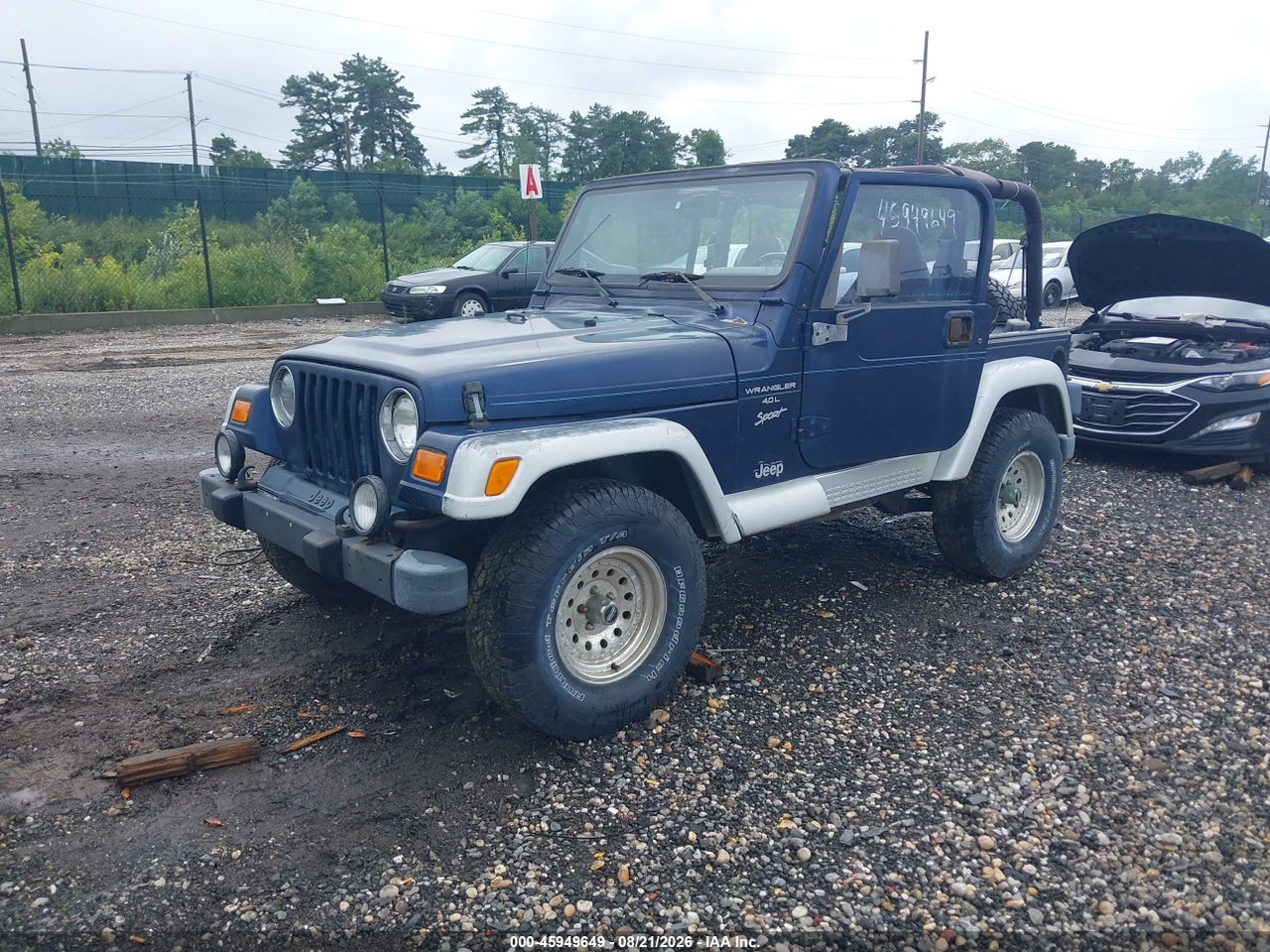2000 JEEP WRANGLER SPORT · 2/11
