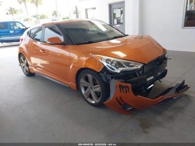 2013 HYUNDAI VELOSTER TURBO W/BLACK