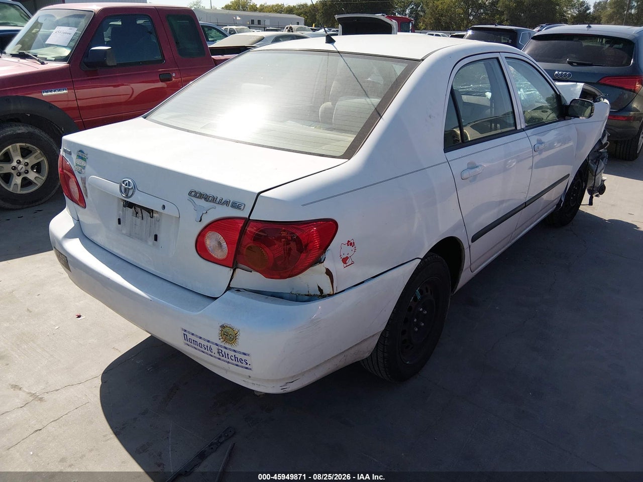 2003 TOYOTA COROLLA CE · 4/10