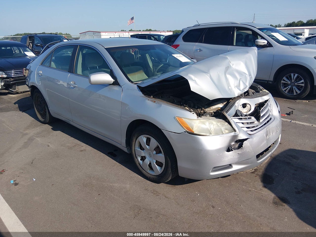 4T1BE46K97U****** · 2007 TOYOTA CAMRY LE
