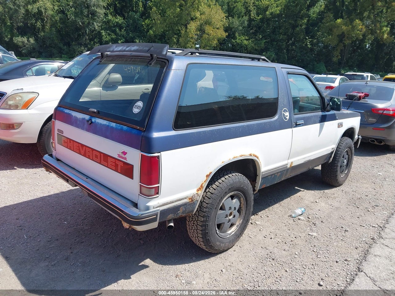 1987 CHEVROLET BLAZER S10 · 4/11