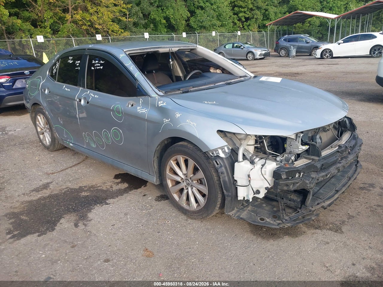 4T1B11HK0JU****** · 2018 TOYOTA CAMRY LE