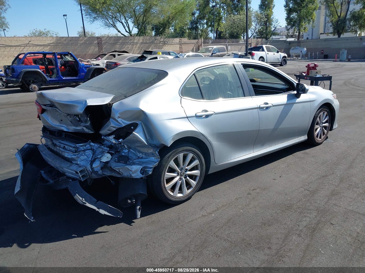2018 TOYOTA CAMRY LE · 4/11