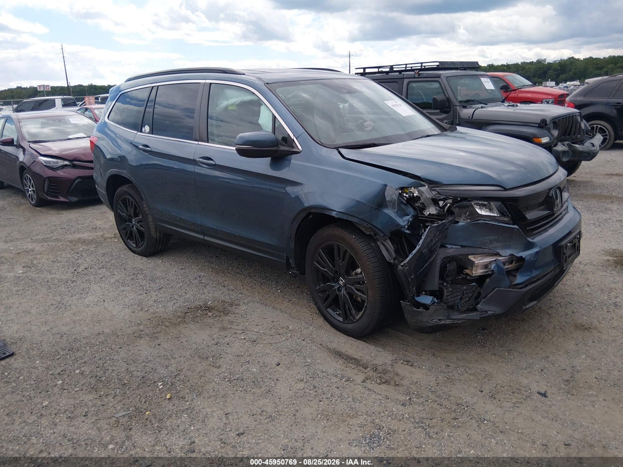 5FNYF6H29MB****** · 2021 HONDA PILOT AWD SPECIAL EDITION