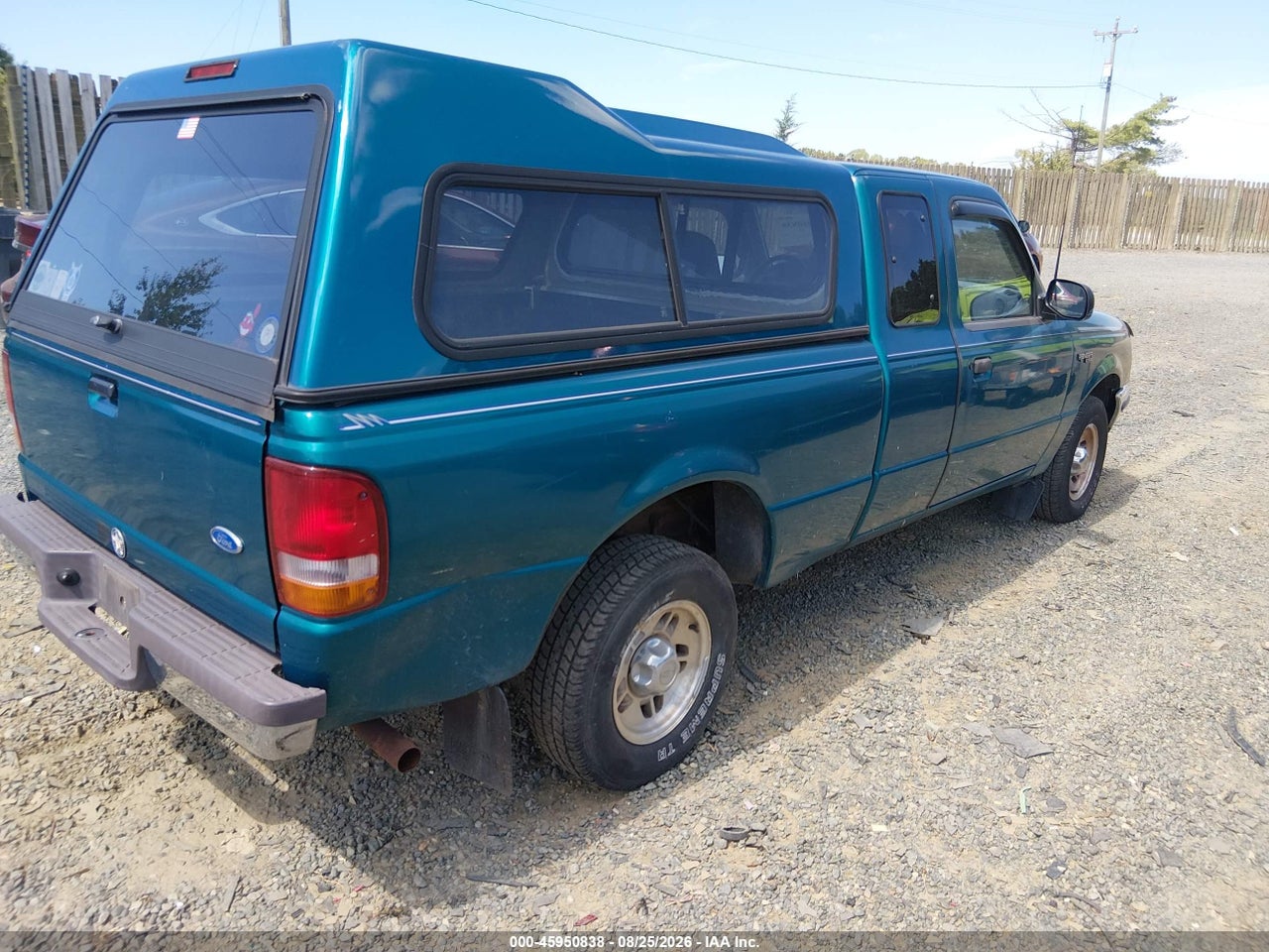 1995 FORD RANGER SUPER CAB · 4/11