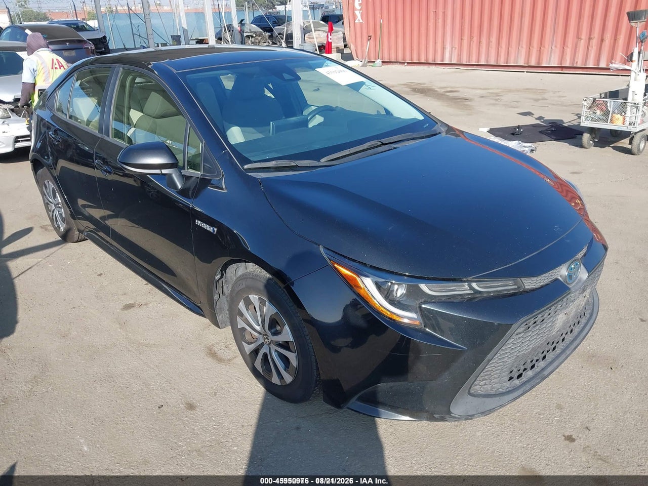 JTDEAMDE5MJ****** · 2021 TOYOTA COROLLA HYBRID LE