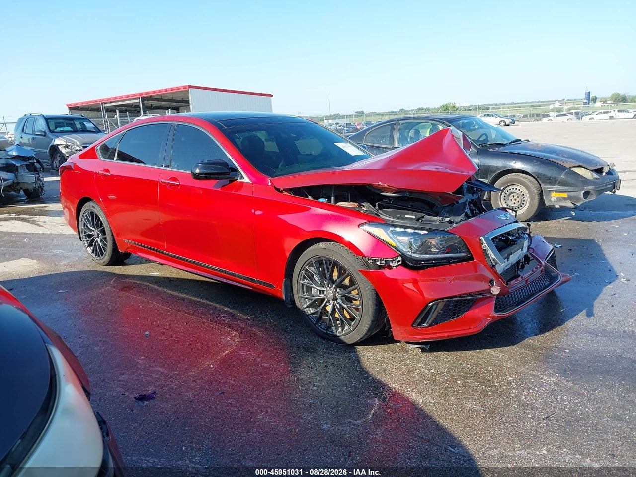 KMHGN4JB6KU****** · 2019 GENESIS G80 3.3T SPORT