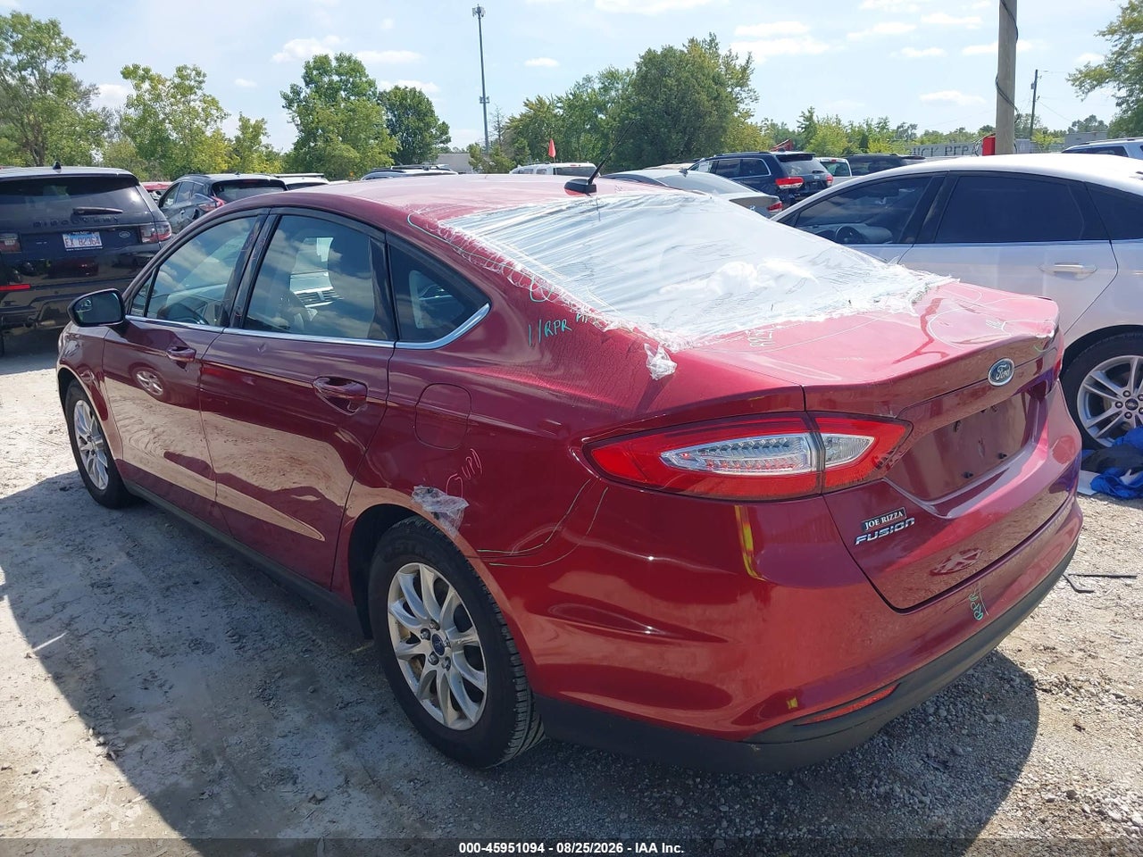 2015 FORD FUSION S · 3/11
