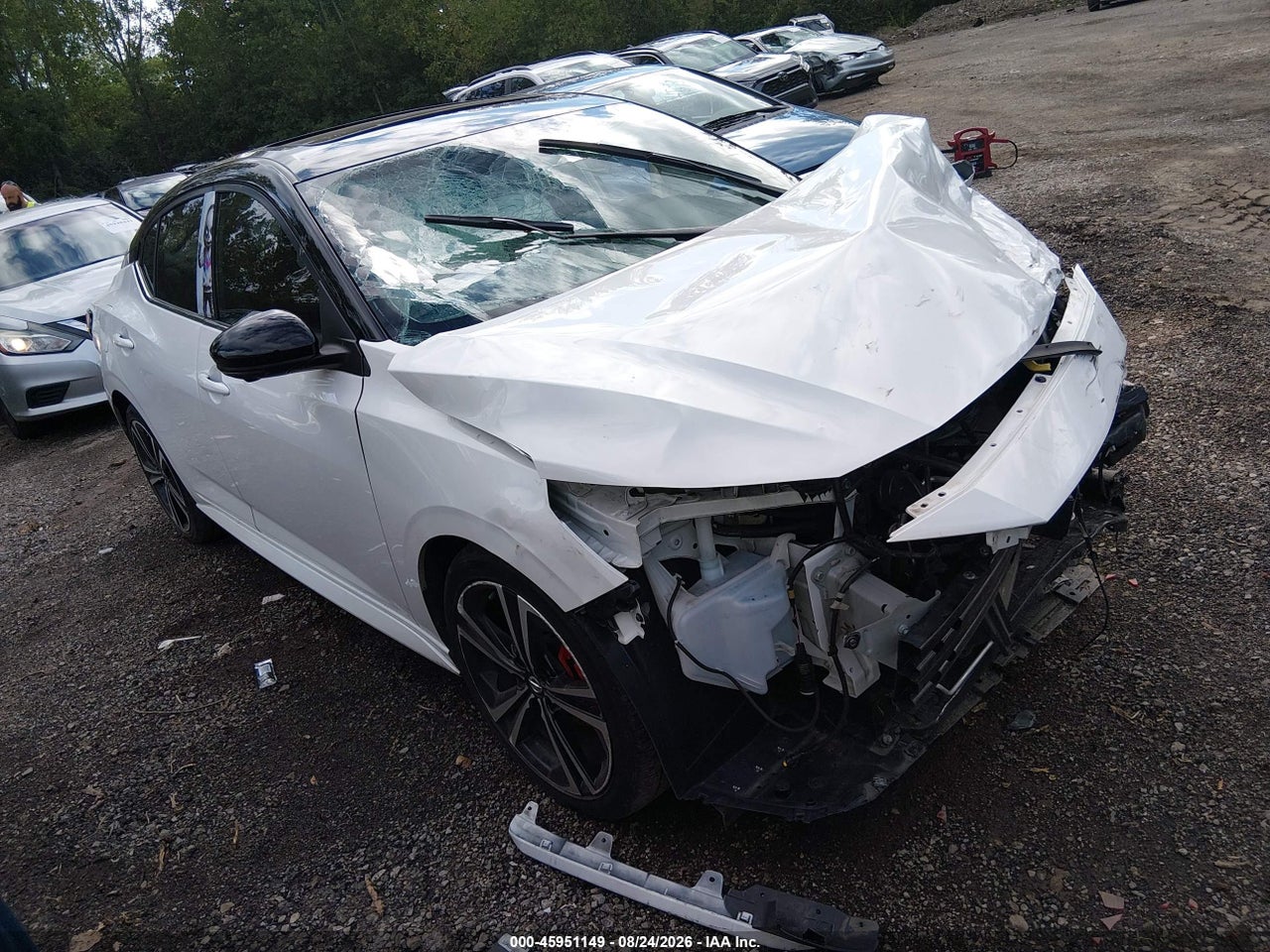 3N1AB8DV9PY****** · 2023 NISSAN SENTRA SR XTRONIC CVT