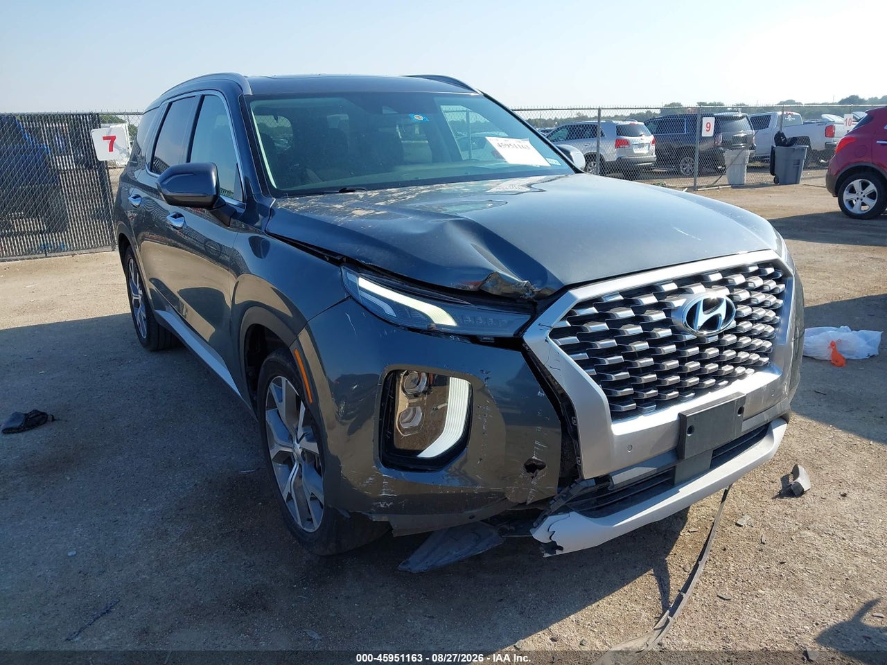 KM8R34HE2NU****** · 2022 HYUNDAI PALISADE SEL
