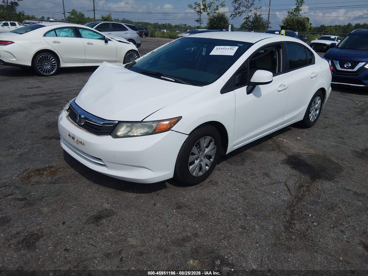 2012 HONDA CIVIC LX · 2/11