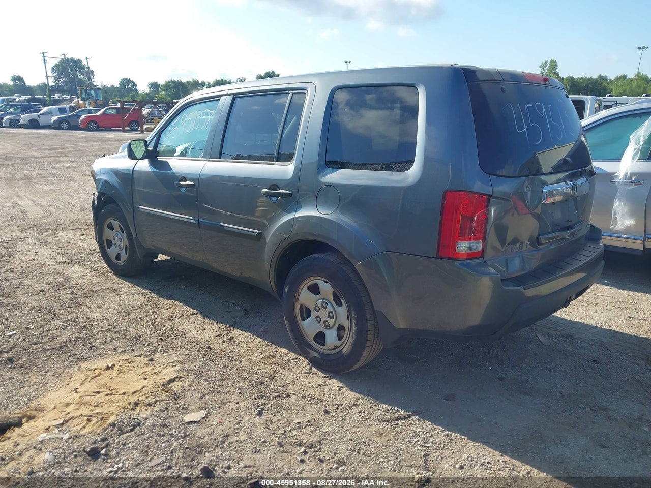 2012 HONDA PILOT LX · 3/11