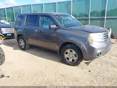 5FNYF4H2XCB****** · 2012 HONDA PILOT LX