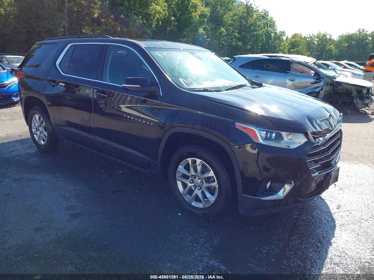1GNEVHKW0MJ****** · 2021 CHEVROLET TRAVERSE AWD LT LEATHER