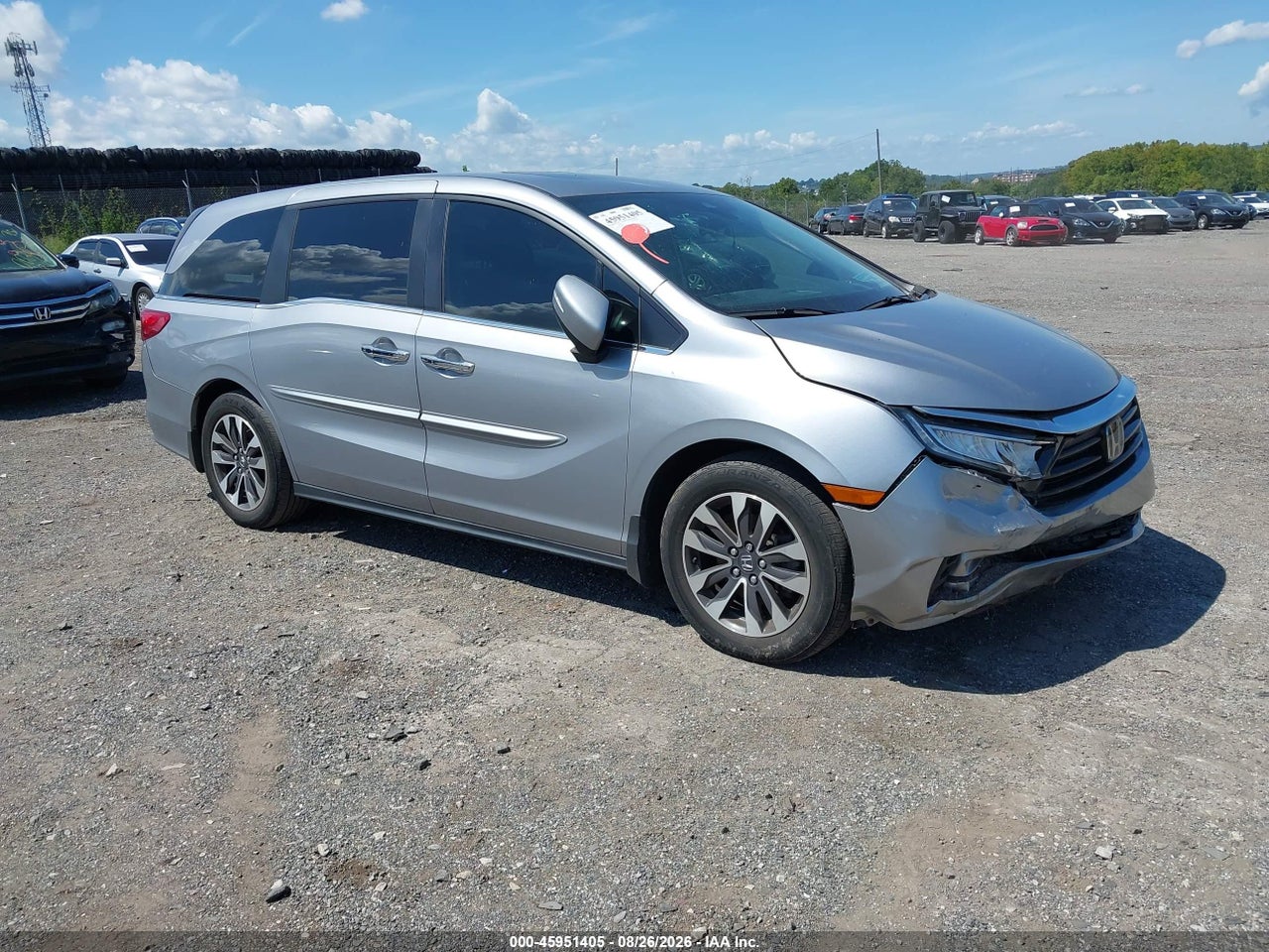 5FNRL6H66PB****** · 2023 HONDA ODYSSEY EX-L
