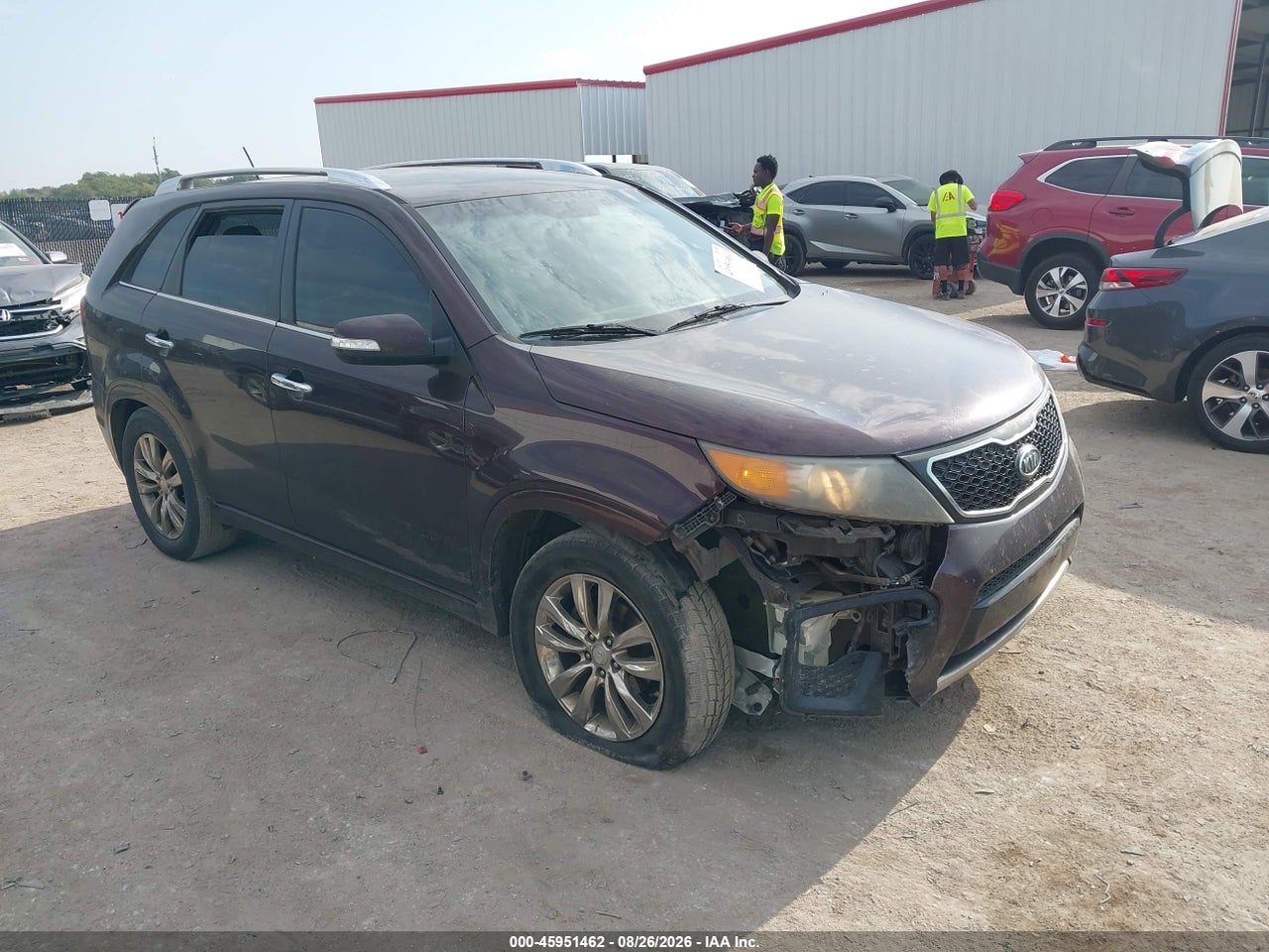 5XYKW4A27BG****** · 2011 KIA SORENTO SX V6