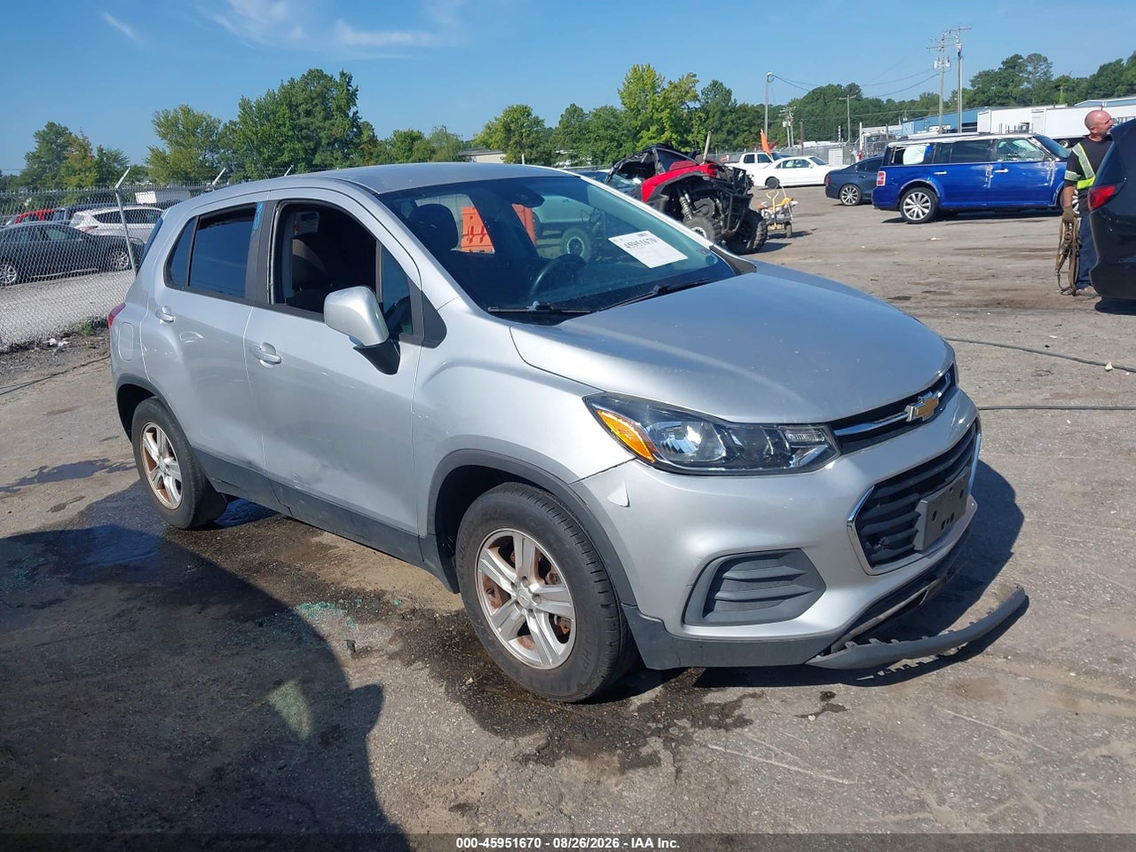 KL7CJKSB1LB****** · 2020 CHEVROLET TRAX FWD LS