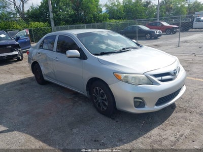2T1BU4EE1DC****** · 2013 TOYOTA COROLLA L