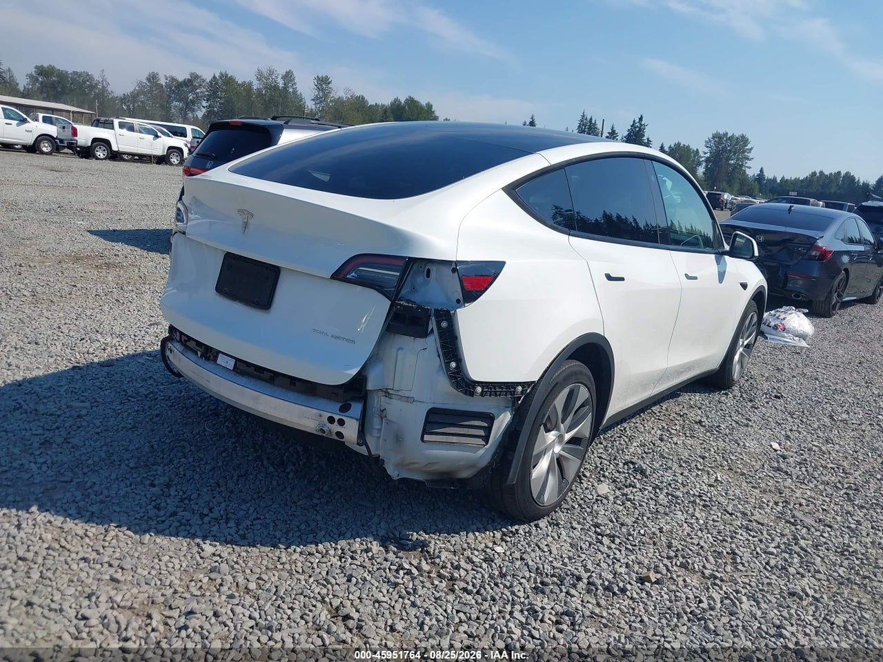 2021 TESLA MODEL Y LONG RANGE DUAL MOTOR ALL-WHEEL DRIVE · 4/11