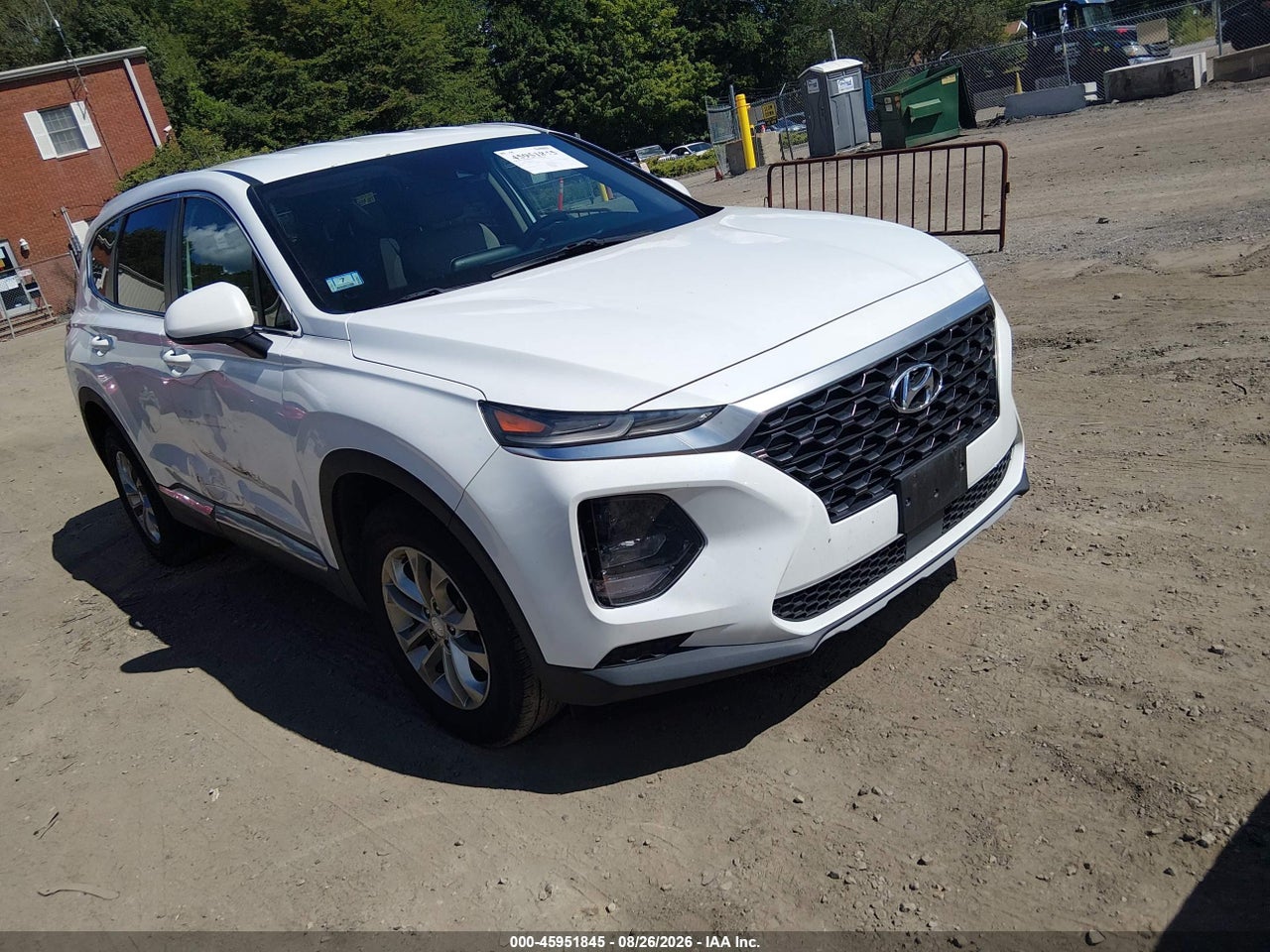 5NMS2CAD0KH****** · 2019 HYUNDAI SANTA FE SE