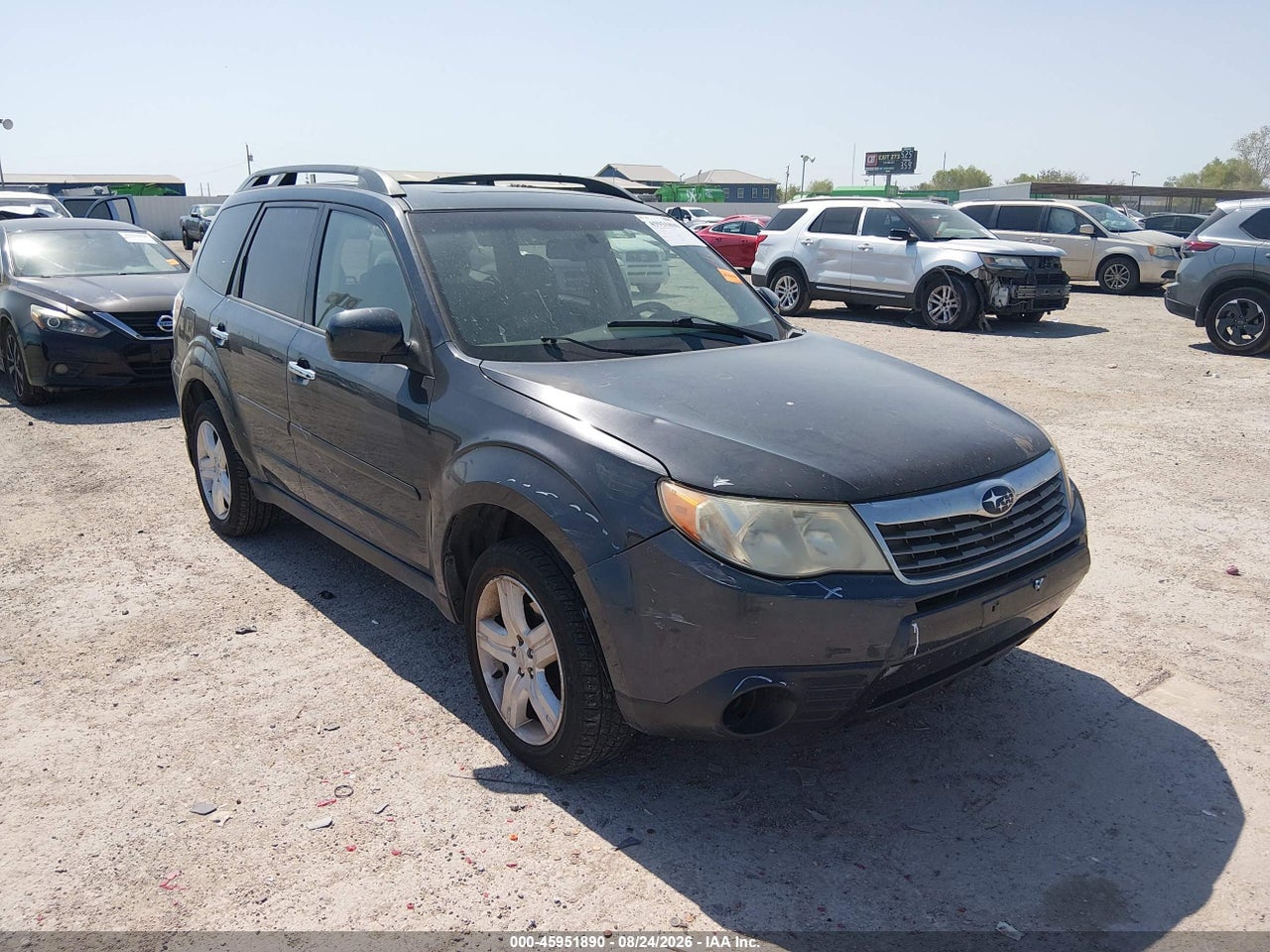 JF2SH63619H****** · 2009 SUBARU FORESTER 2.5X