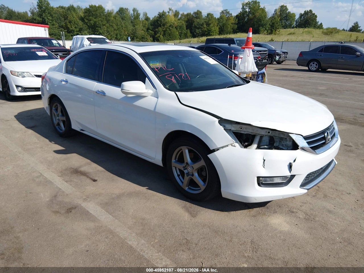 1HGCR3F88DA****** · 2013 HONDA ACCORD EX-L V-6