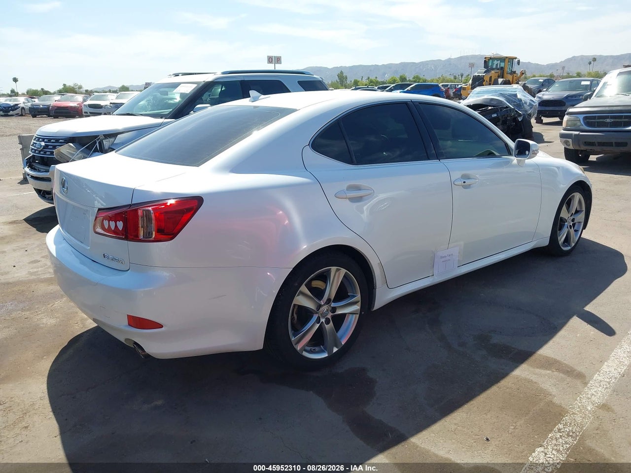 2012 LEXUS IS 250 · 4/11
