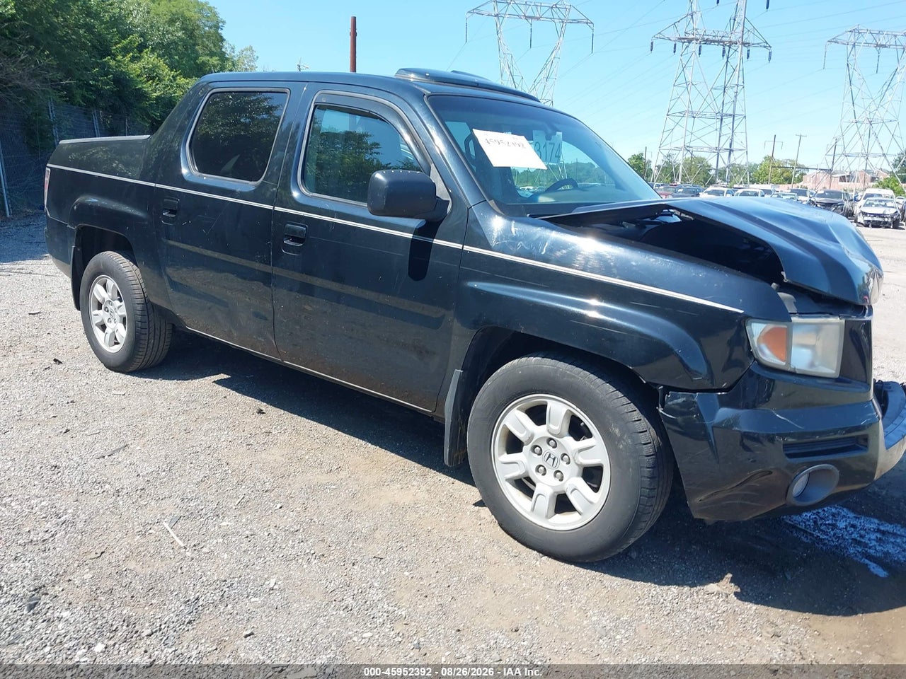 2HJYK16507H****** · 2007 HONDA RIDGELINE RTL