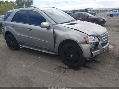 4JGBB86E89A****** · 2009 MERCEDES-BENZ ML 350 4MATIC