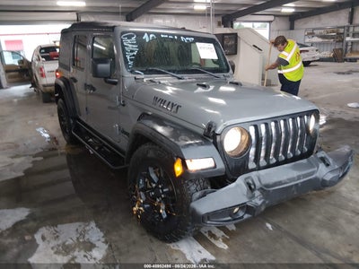 2022 JEEP WRANGLER UNLIMITED WILLYS SPORT 4X4
