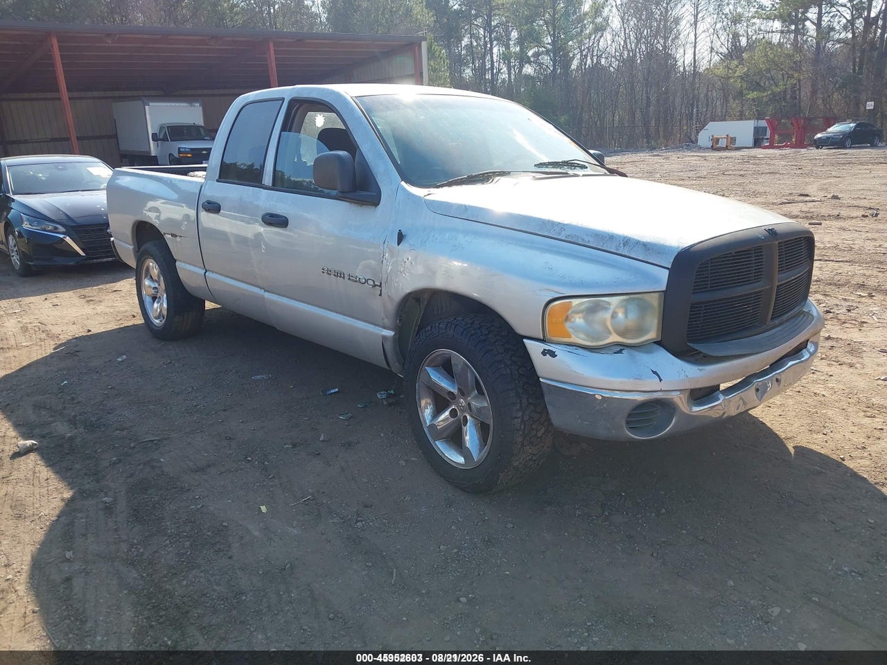 1D7HA18NX4S****** · 2004 DODGE RAM 1500 SLT/LARAMIE